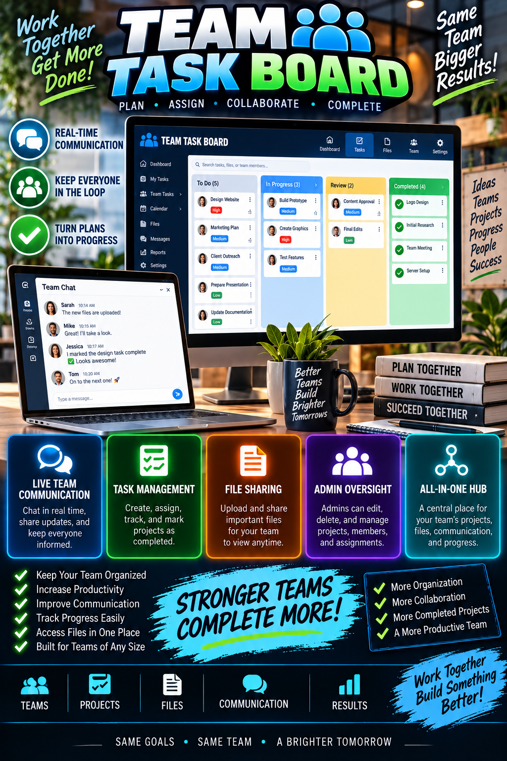 Team Task Board flyer
